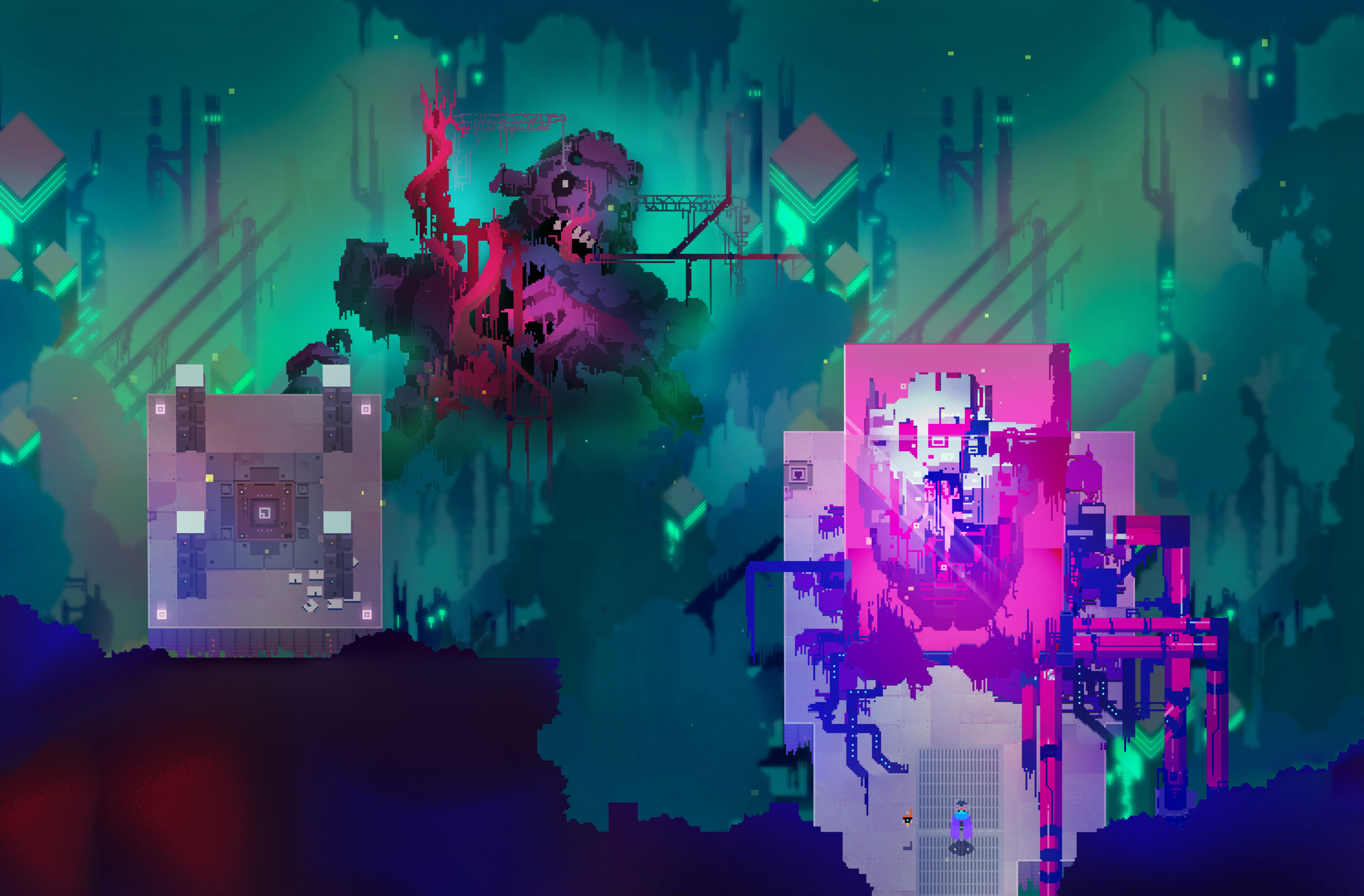 Hyper lighter. ХАЙПЕР Лайт дрифтер 2к. Hyper Light Drifter главный герой. Чайник Hyper Light Drifter. Hyper Light Drifter Art Titan.