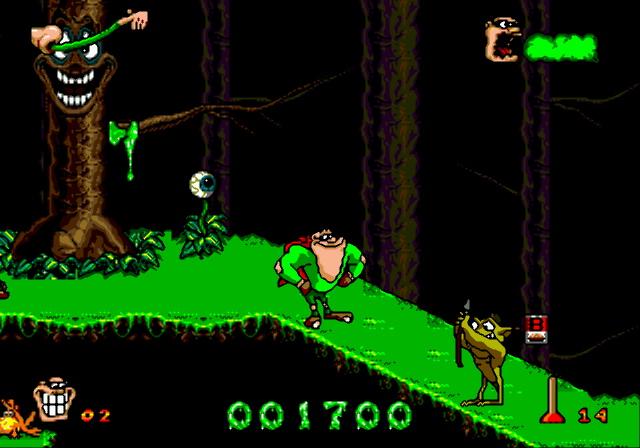 Boogerman: A Pick and Flick Adventure