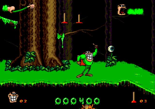 Boogerman: A Pick and Flick Adventure