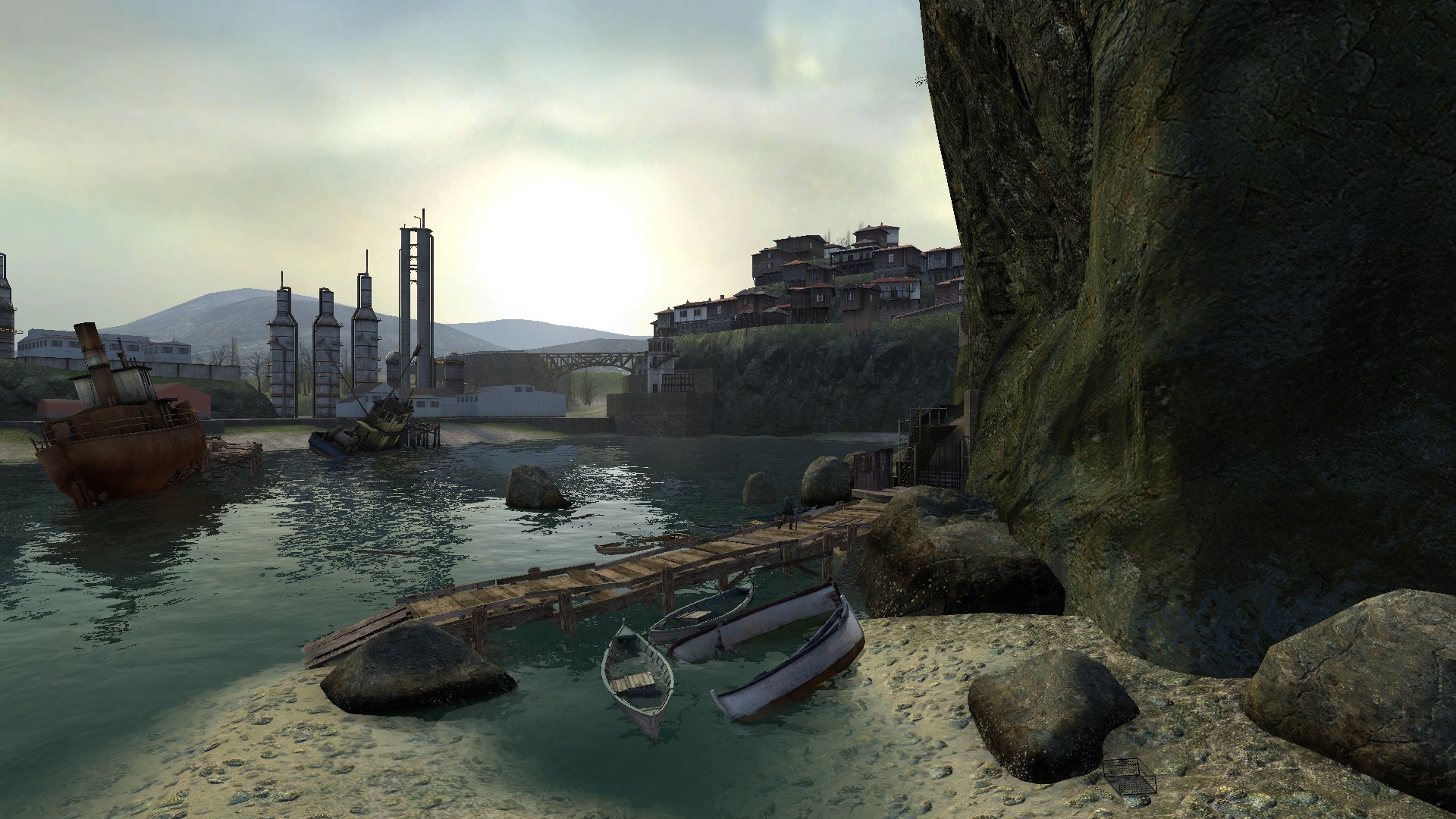 Source engine shader. Half-Life 2: Lost Coast. Халф лайф Lost Coast. Half Life 2 - Lost Coast Benchmark. Half-Life 2 coastline.