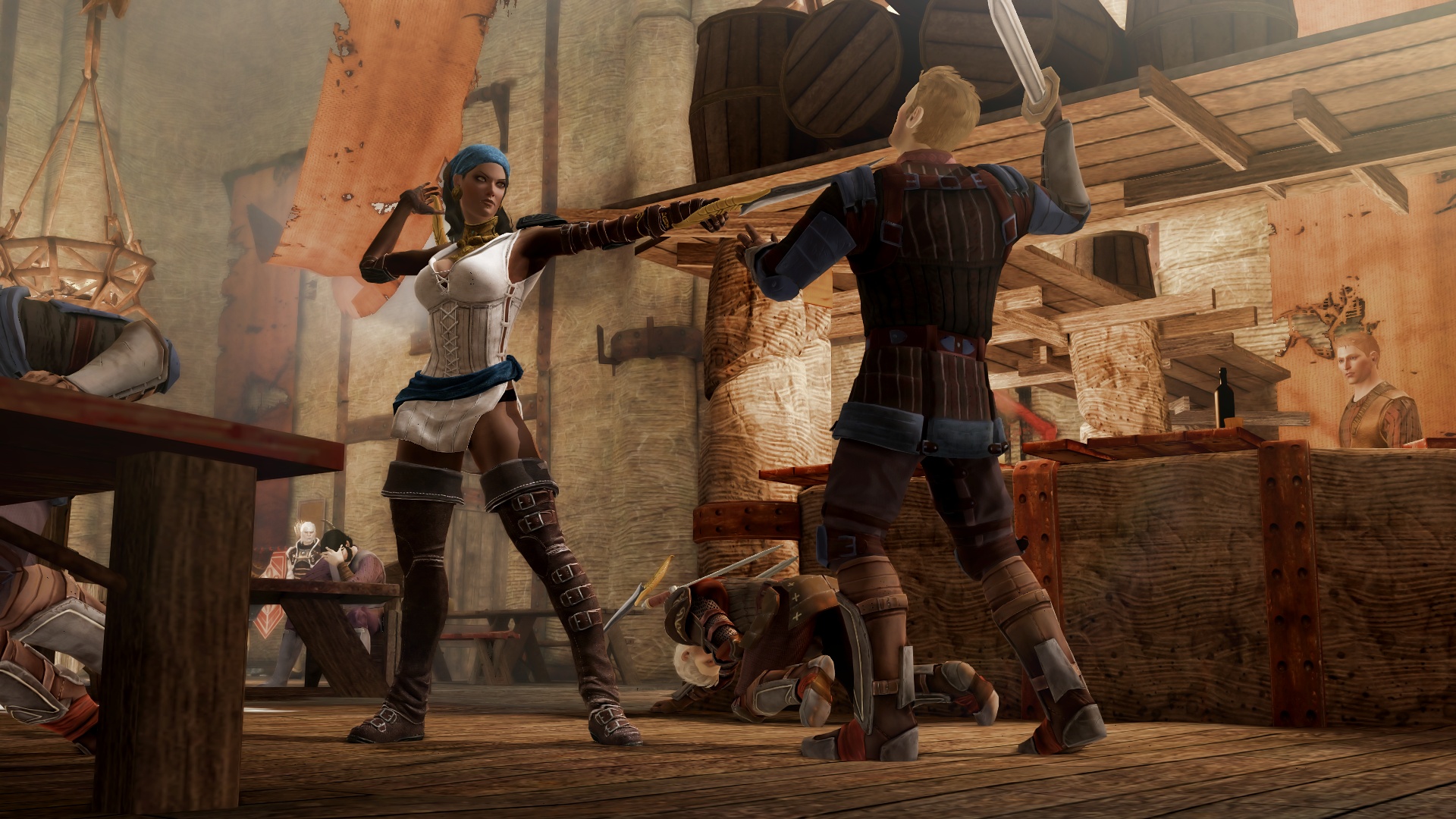 Dragon age 2 друзья в скудных краях