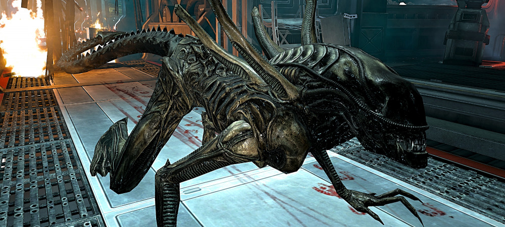 Aliens area. Aliens: Colonial Marines. Skyrim Ксеноморфы.