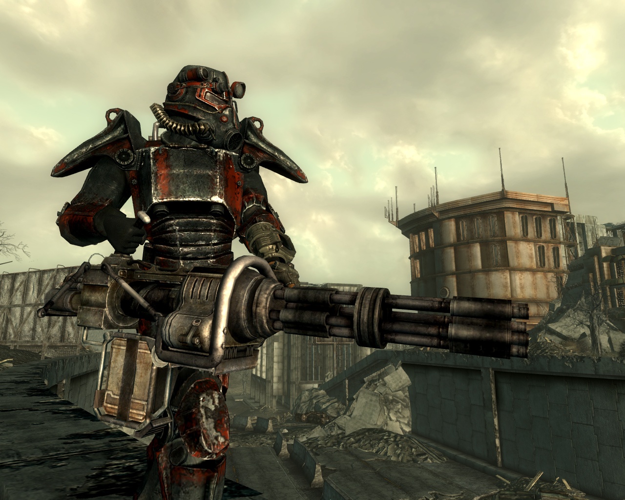 Fallout 3 силовая броня изгоев
