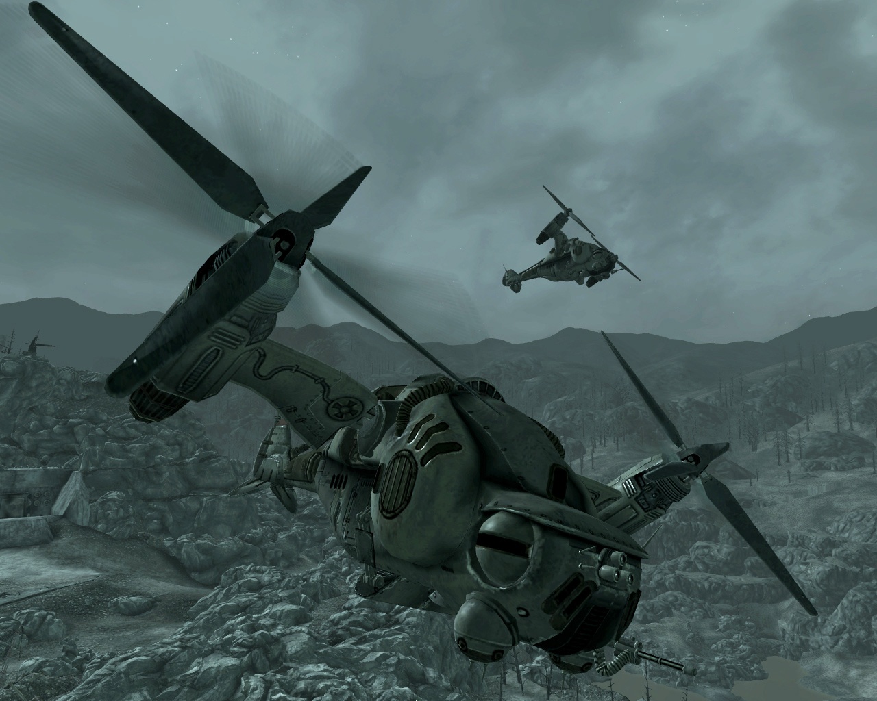 Fallout 4 как летать на винтокрыле (116) фото