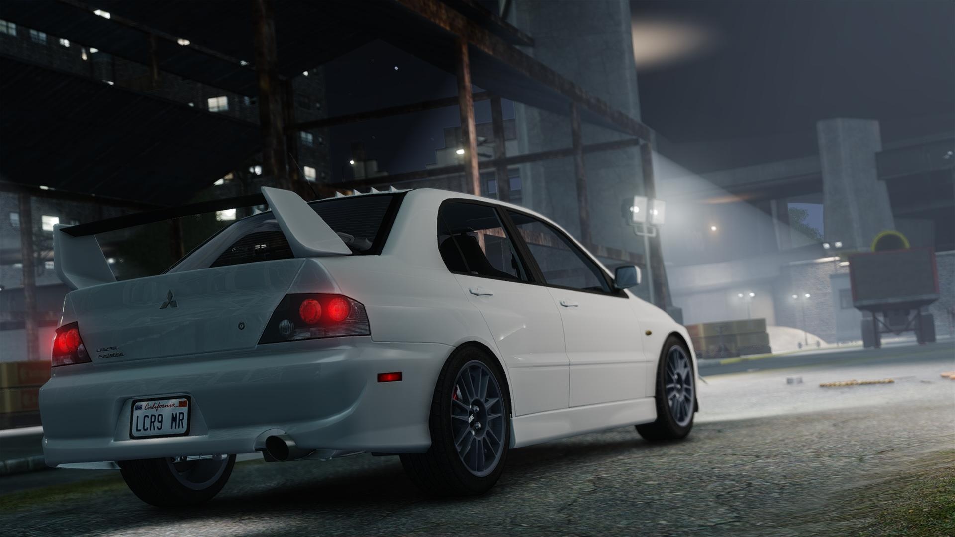 Mitsubishi lancer evolution ix gta 5 фото 88