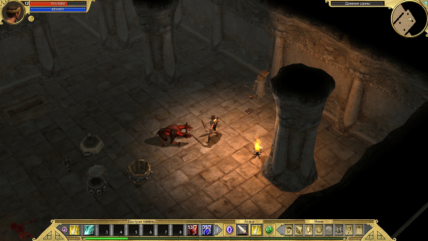 Screensider - Titan Quest.