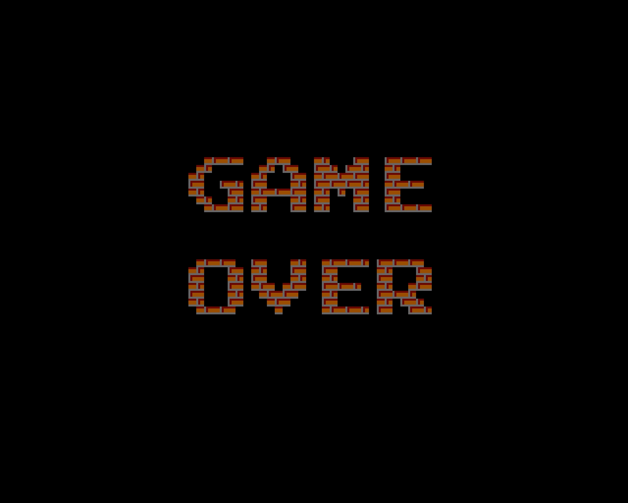 Картинки с надписью game over