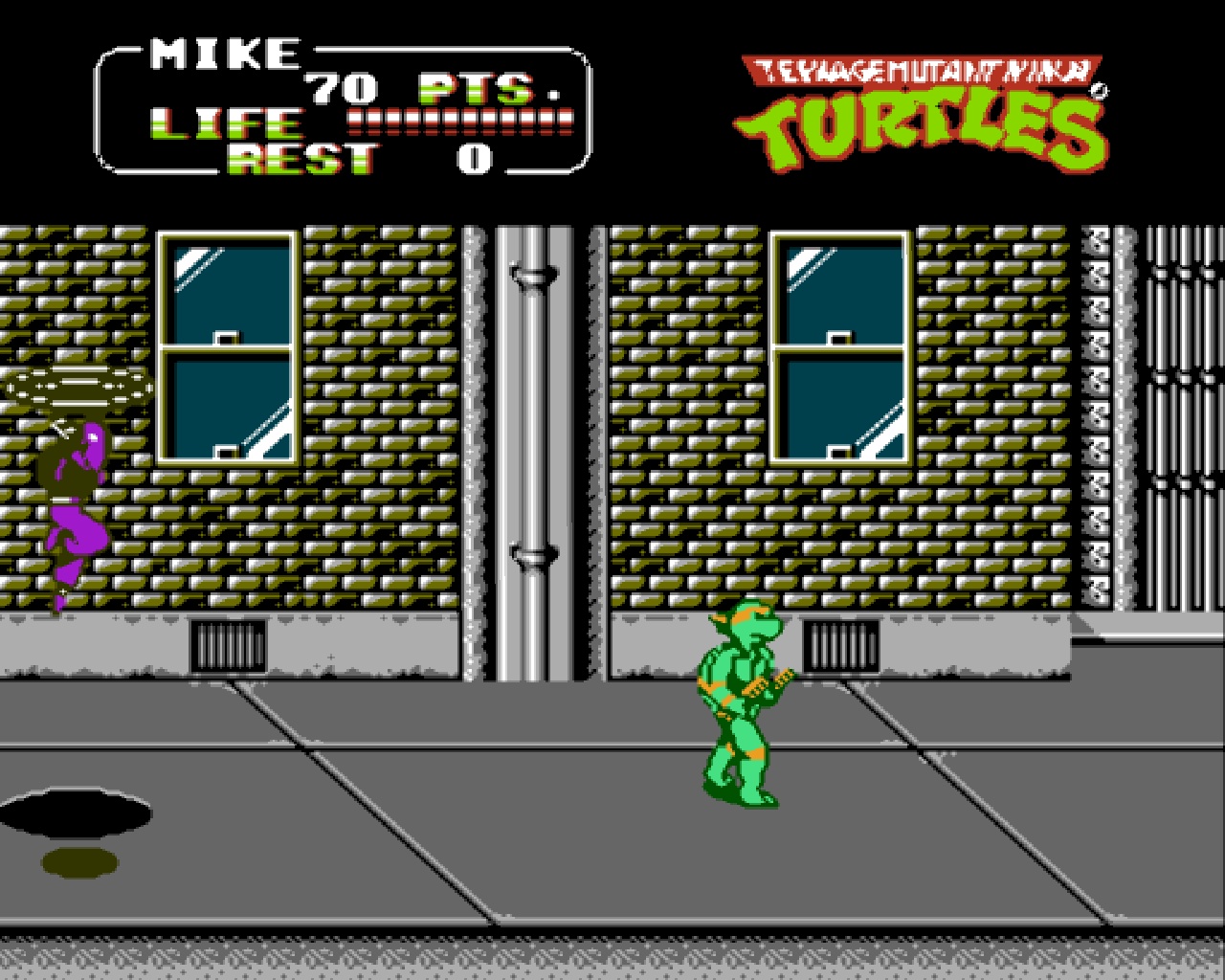 Screensider - Teenage Mutant Ninja Turtles II: The Arcade Game