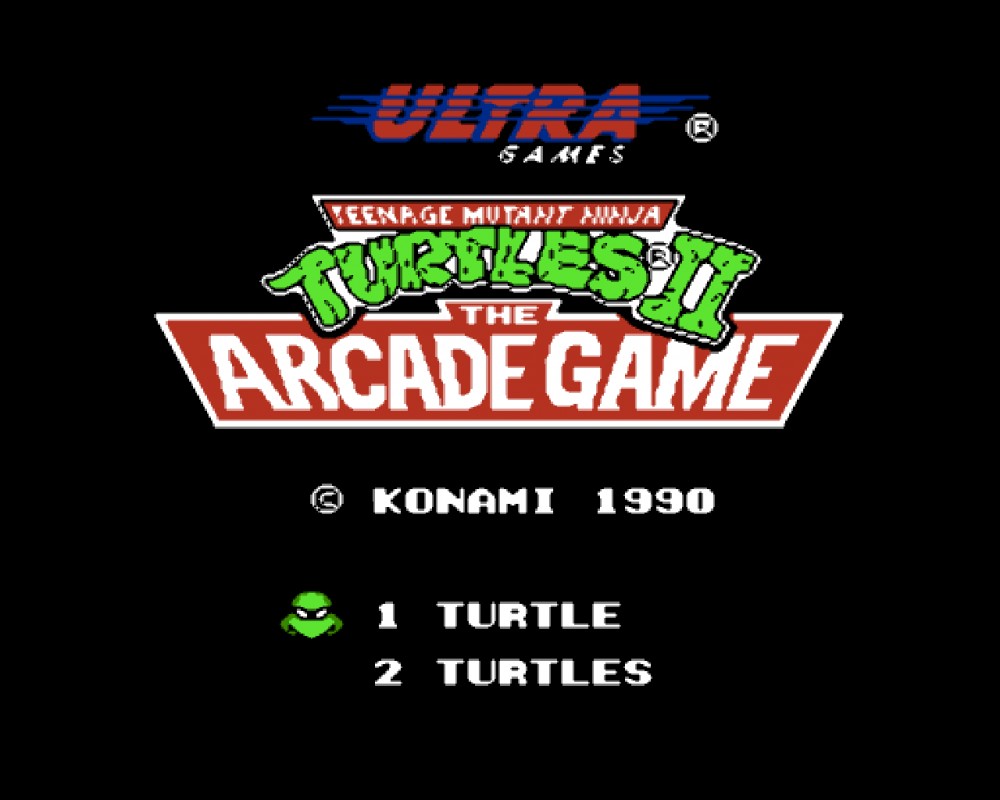 Screensider - Teenage Mutant Ninja Turtles II: The Arcade Game