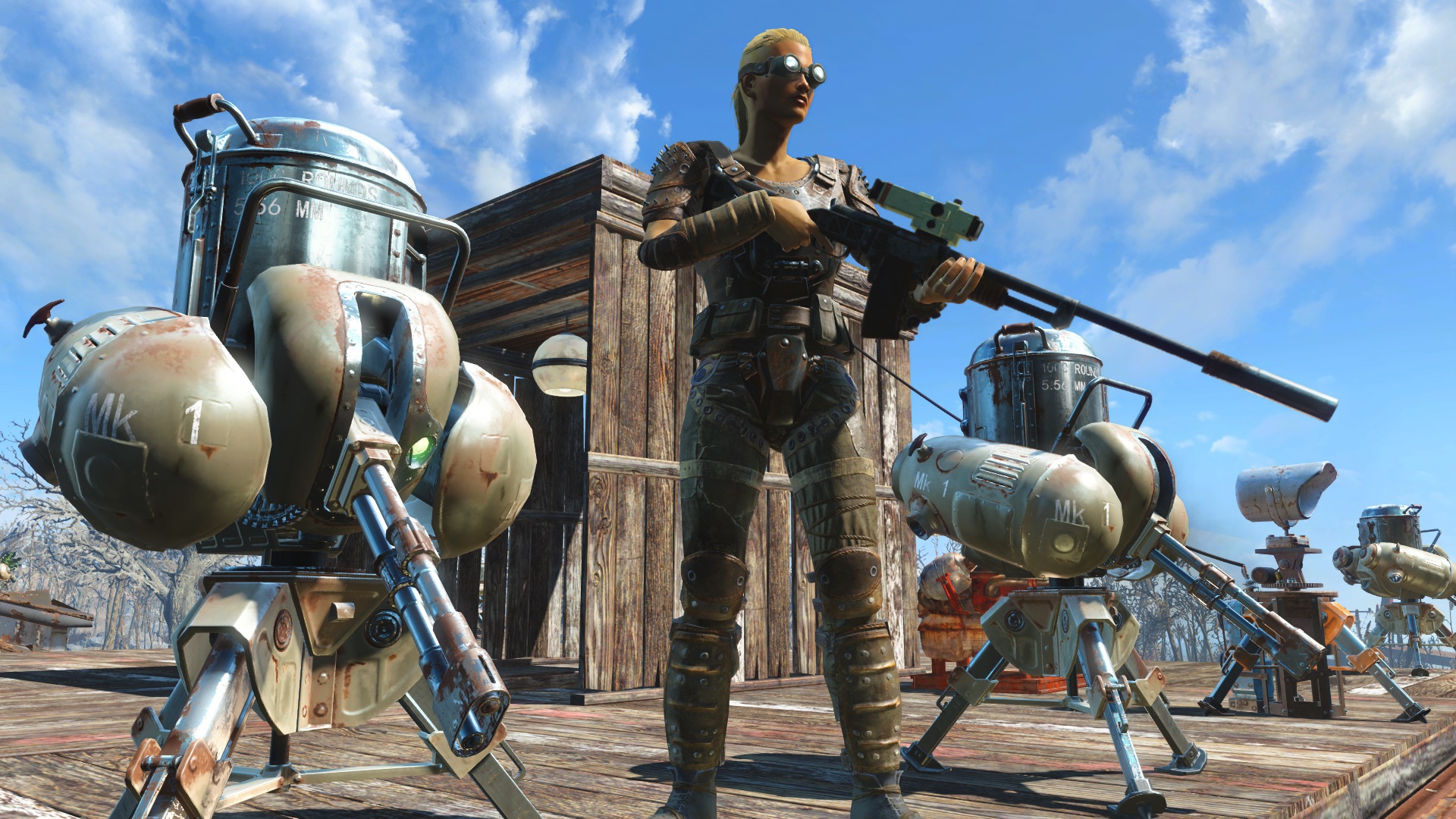 Fallout 4 more turrets фото 5
