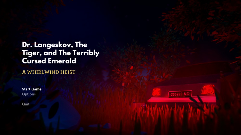 Dr. Langeskov, The Tiger, and The Terribly Cursed Emerald: A Whirlwind Heist