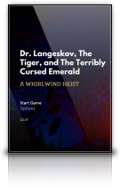 Dr. Langeskov, The Tiger, and The Terribly Cursed Emerald cover